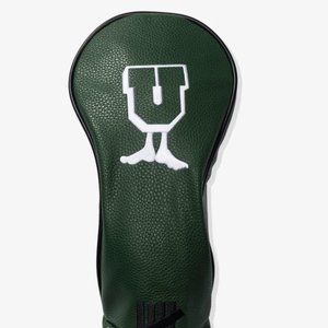 MALBON X UNDEFEATED HYBRID HEADCOVER IN GREEN/OLIVE